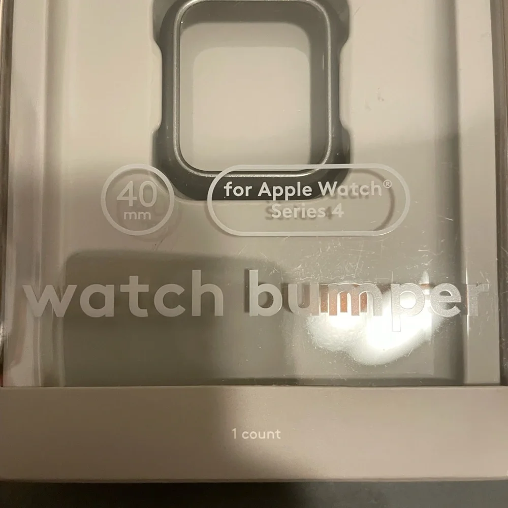 Heyday Watch Bumper for Apple Watch Series 4 (40mm) Gray New